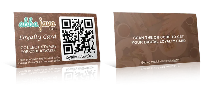 Loopy Loyalty digital loyalty card illustration