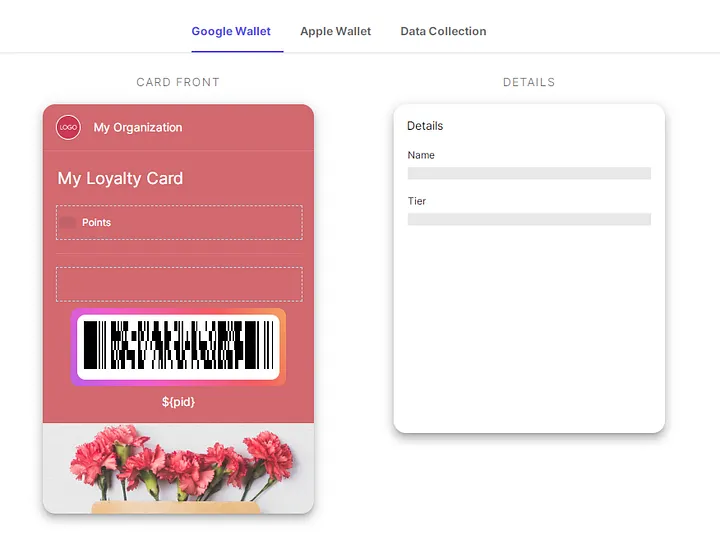 Loopy Loyalty digital loyalty card illustration