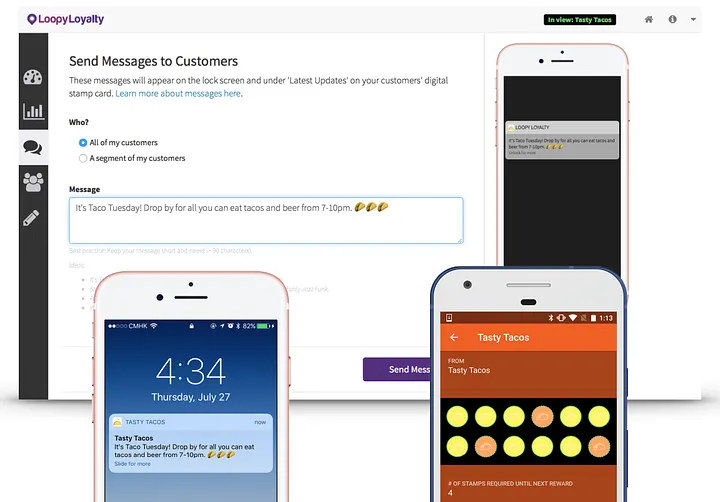 Boosting engagement with lock screen messages
