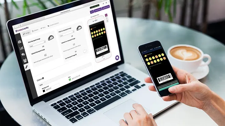 Loopy Loyalty analytics dashboard showing revenue, activity, and customers