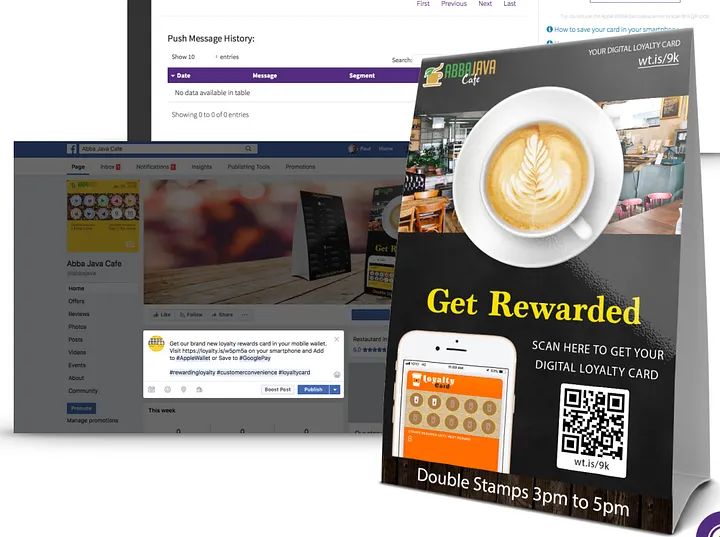Loopy Loyalty digital loyalty card illustration