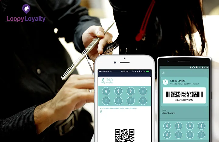 Loopy Loyalty digital loyalty card illustration