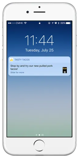 Benefits of location based alerts for loyalty programs