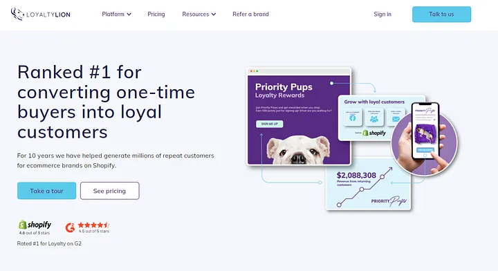 Loopy Loyalty digital loyalty card illustration