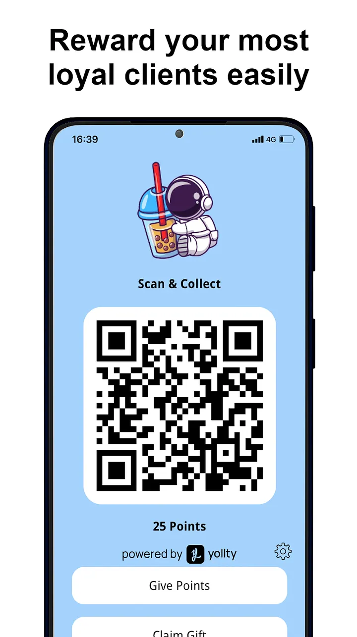 Loopy Loyalty digital loyalty card illustration