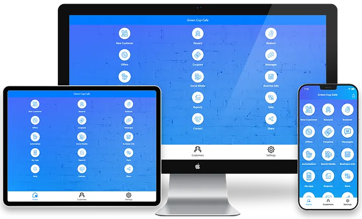 Loopy Loyalty digital loyalty card illustration