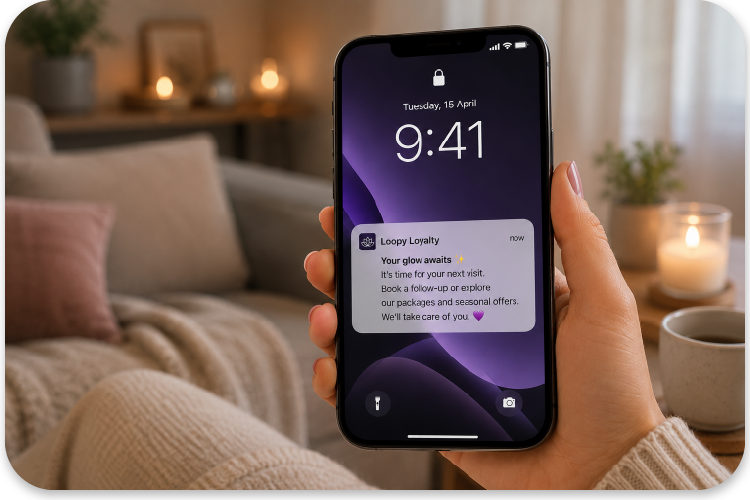 Loopy Loyalty Health & Wellness Promote Follow Ups