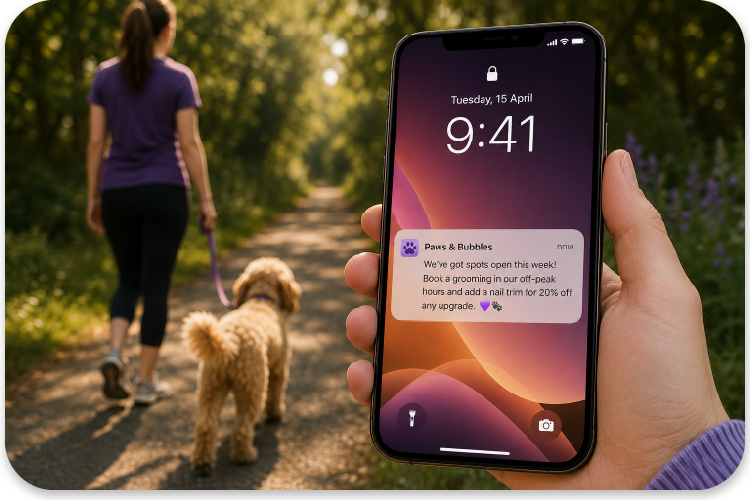 Loopy Loyalty Pet Care Promote Off-Peak Slots
